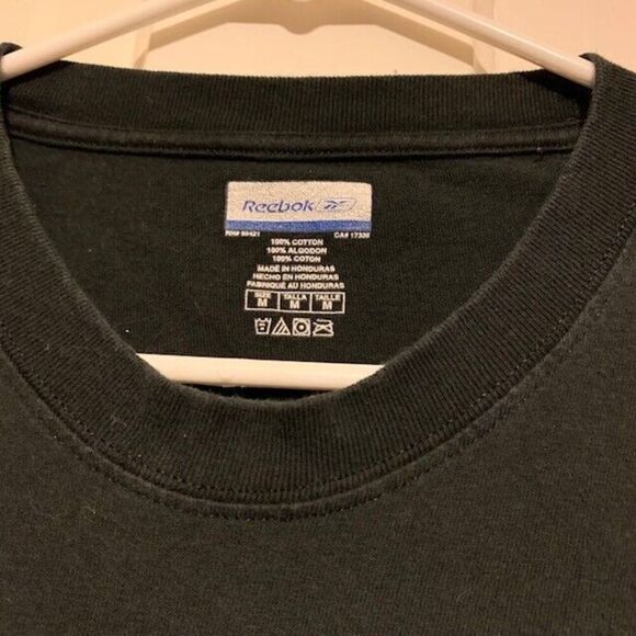 PITTSBURGH STEELERS GENUINE COWHIDE SIZE MEDIUM LONG SLEEVED T-SHIRT - Picture 3 of 3